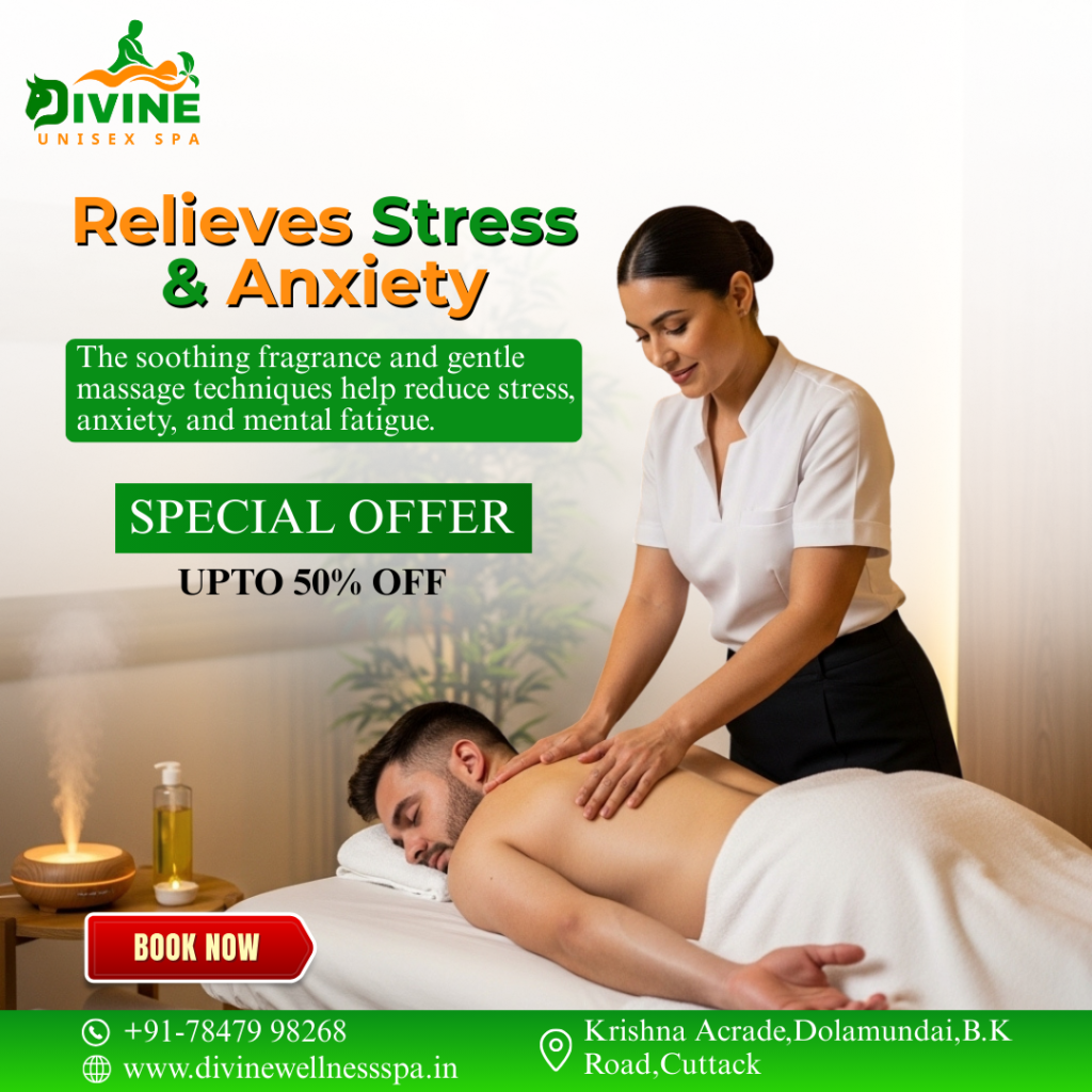 Relieves Stress & Anxiety