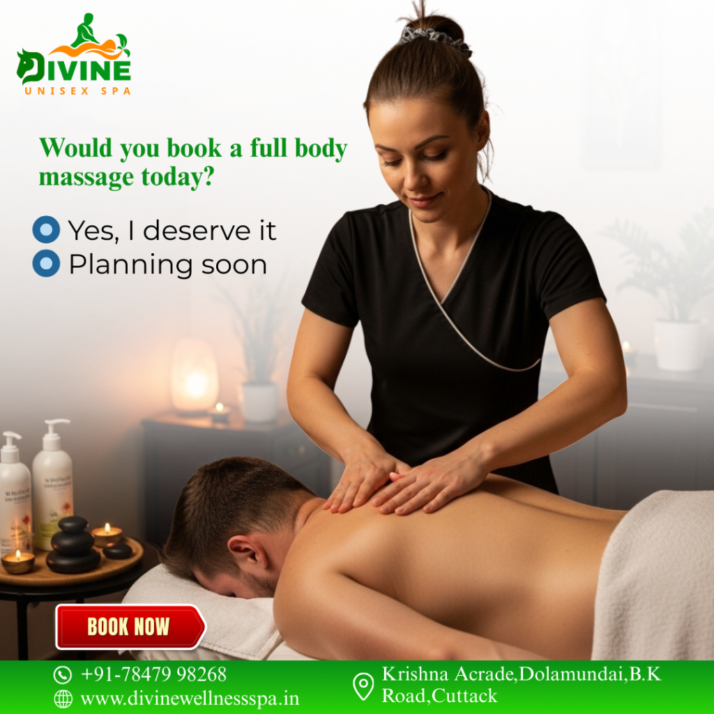 Would you book a full body massage today