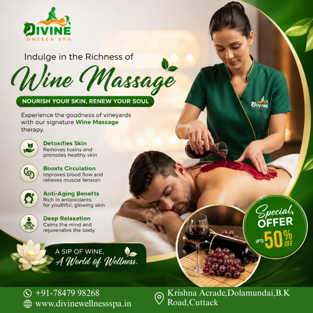 wine massage